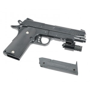 Пистолет страйкбольный Stalker SA1911M Spring (Colt1911 Rail), к.6мм